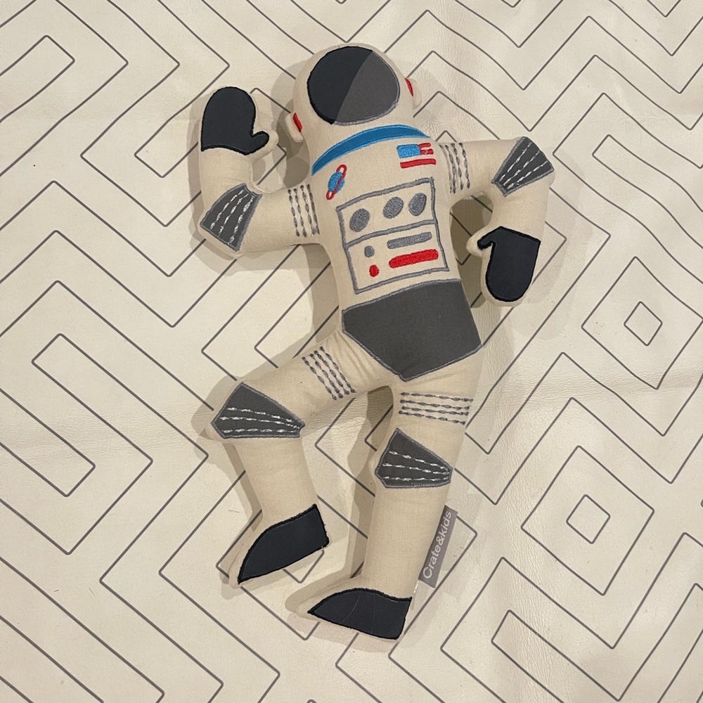 Crate & Kids Astronaut Pillow